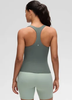 Butterluxe Waist Length Built in Bra Tank