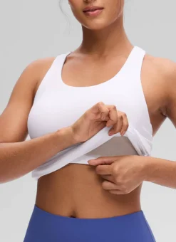 Butterluxe Waist Length Built in Bra Tank