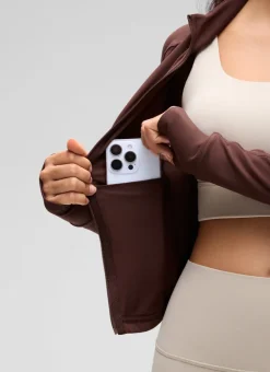 Butterluxe Waist Length Full Zip Jacket