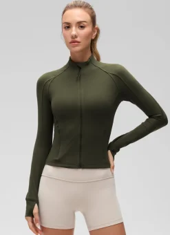 Butterluxe Waist Length Full Zip Jacket