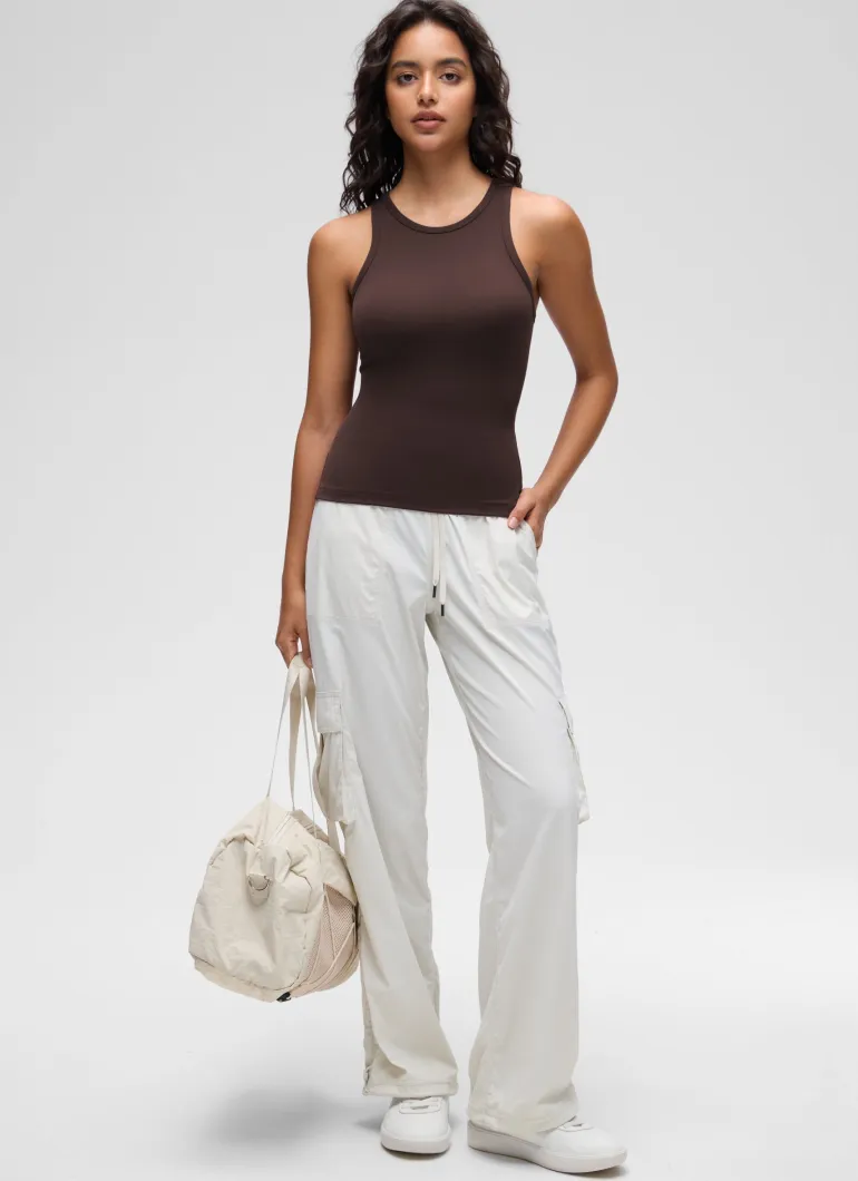Butterluxe Waist Length Racerback Tank