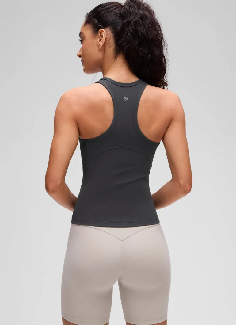 Butterluxe Waist Length Racerback Tank