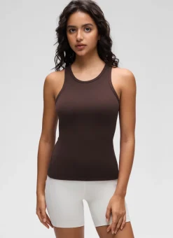 Butterluxe Waist Length Racerback Tank