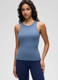 Butterluxe Waist Length Racerback Tank
