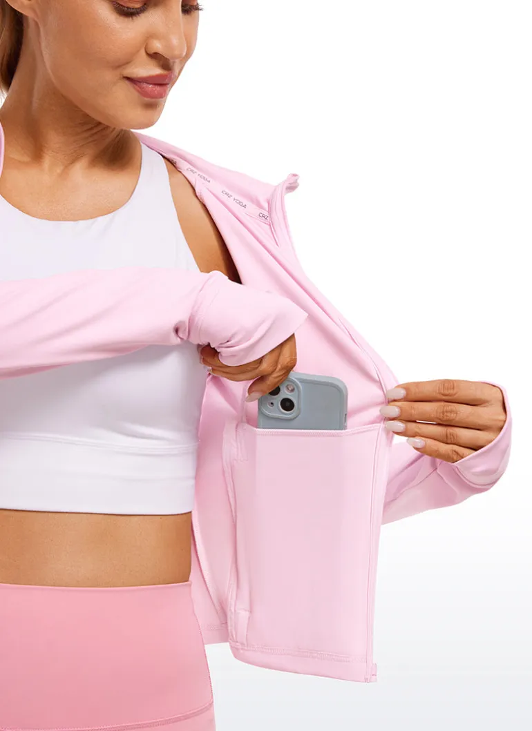 Butterluxe Waist Length Thumbhole Jacket