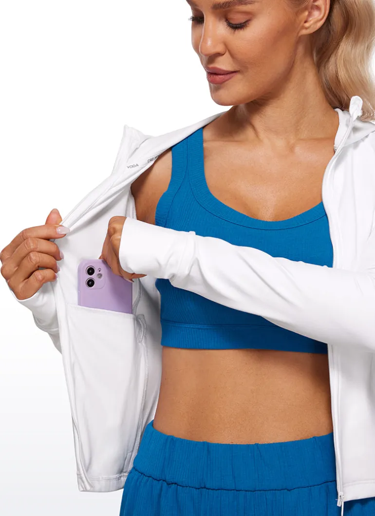 Butterluxe Waist Length Thumbhole Jacket