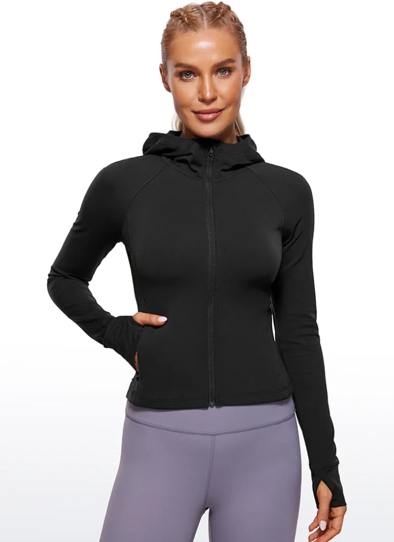 Butterluxe Waist Length Thumbhole Jacket