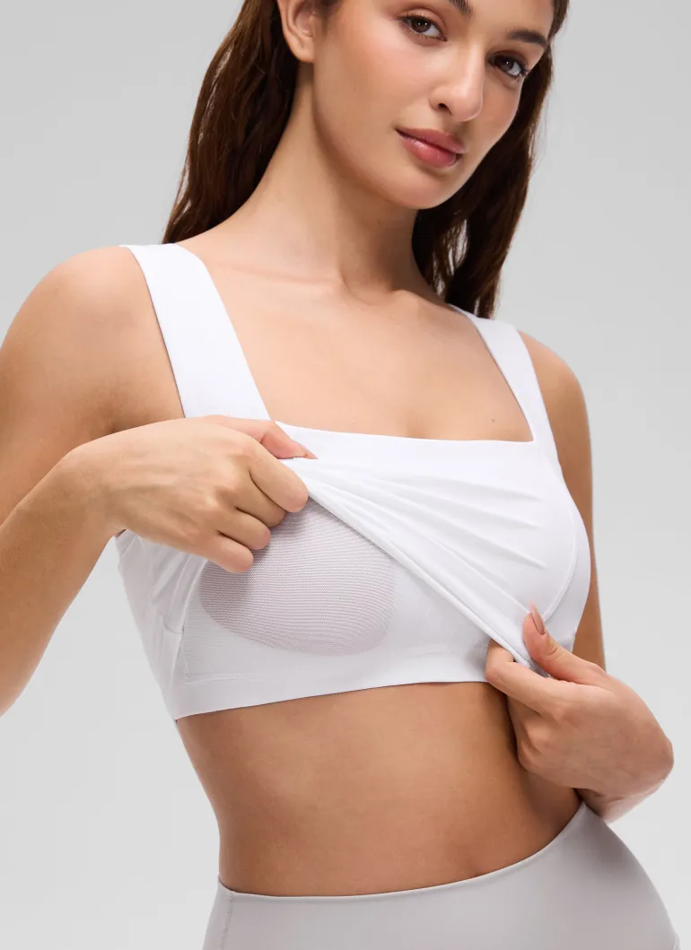 Butterluxe Wide Straps Built in Bra Tank