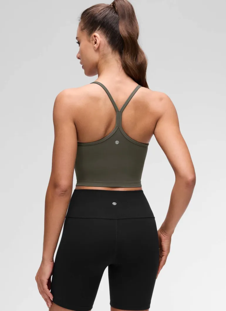 Butterluxe Y Back Built in Bra Tank