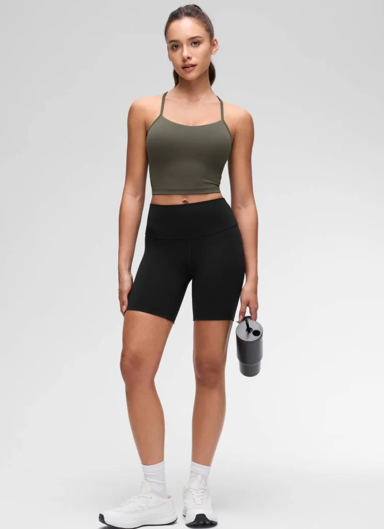Butterluxe Y Back Built in Bra Tank