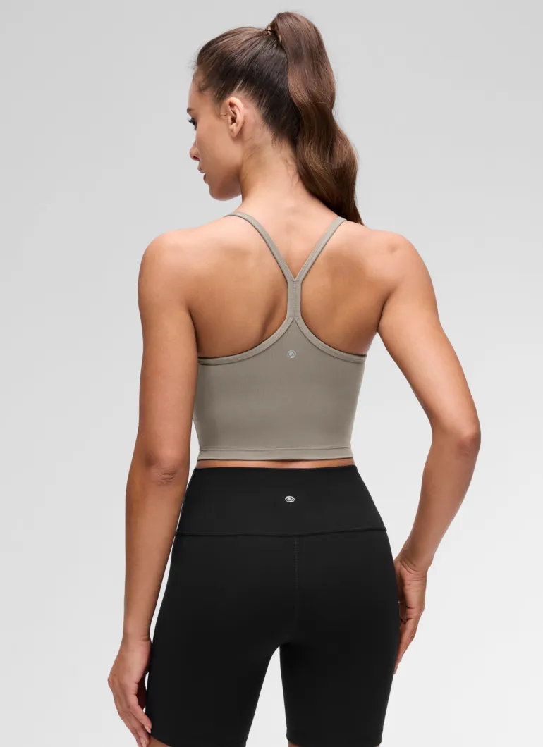 Butterluxe Y Back Built in Bra Tank