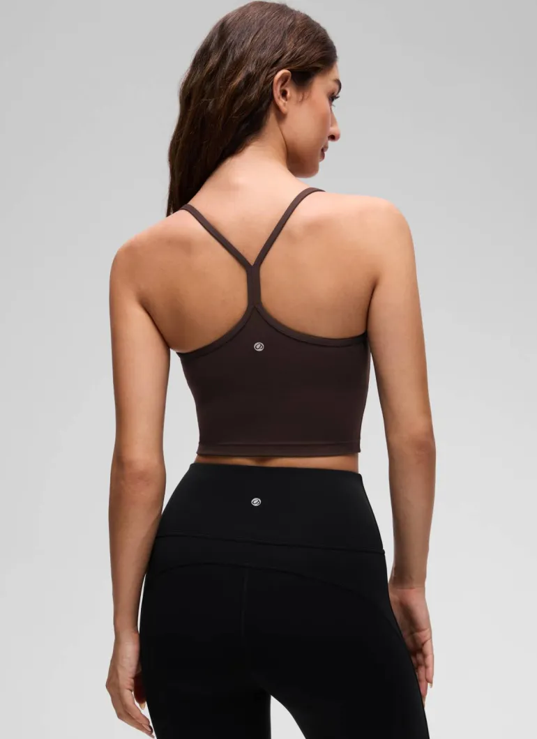 Butterluxe Y Back Built in Bra Tank