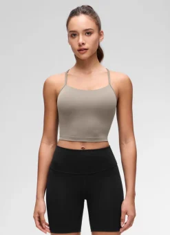 Butterluxe Y Back Built in Bra Tank