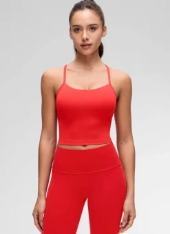 Butterluxe Y Back Built in Bra Tank