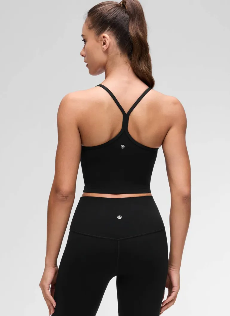 Butterluxe Y Back Built in Bra Tank