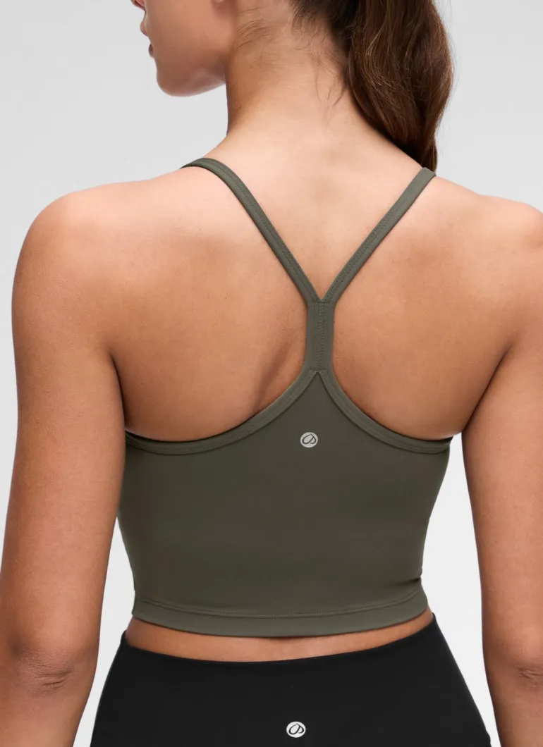 Butterluxe Y Back Built in Bra Tank