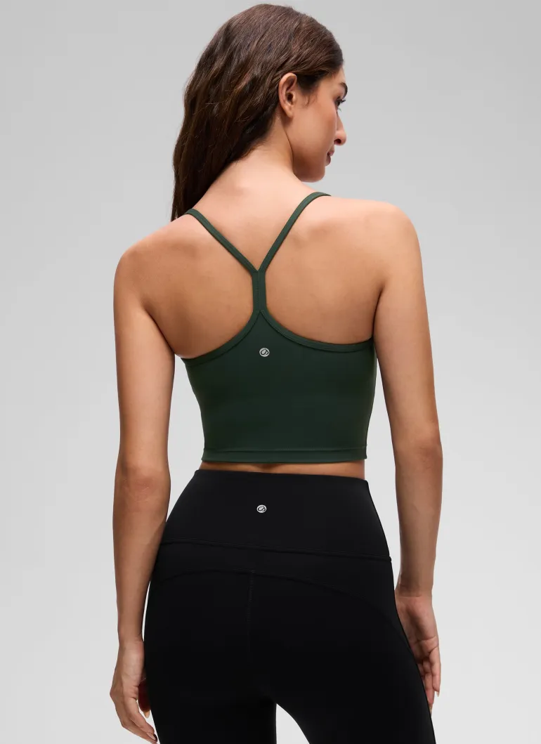 Butterluxe Y Back Built in Bra Tank
