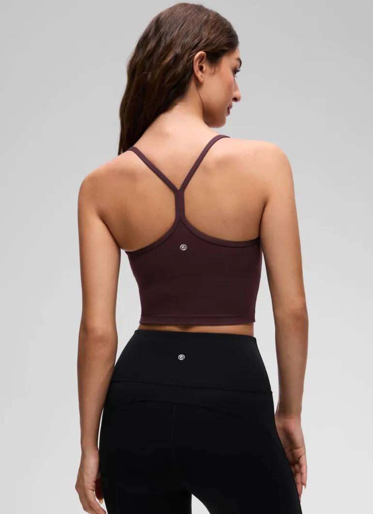 Butterluxe Y Back Built in Bra Tank