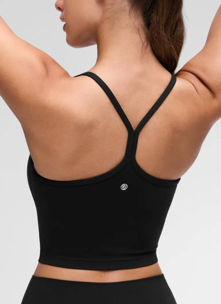 Butterluxe Y Back Built in Bra Tank