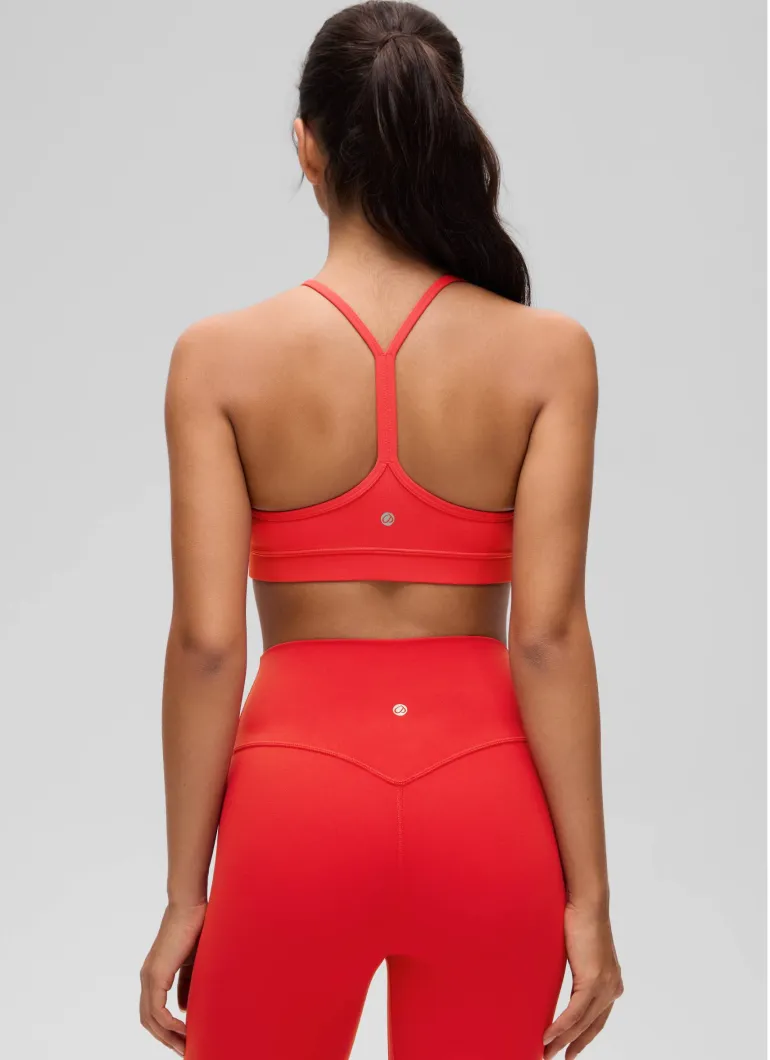 Butterluxe Y Back Spaghetti Thin Strap Bra