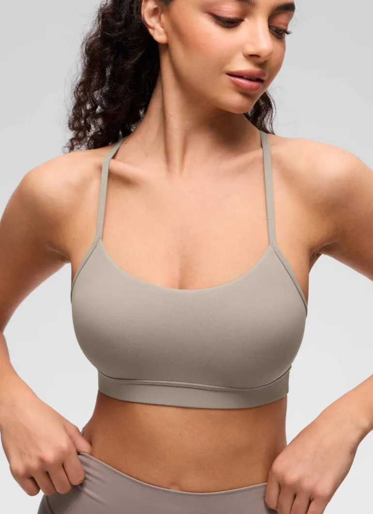 Butterluxe Y Back Spaghetti Thin Strap Bra