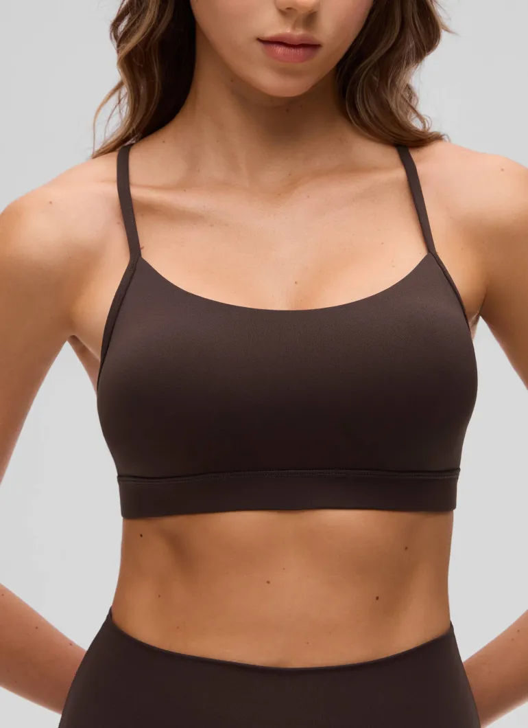 Butterluxe Y Back Spaghetti Thin Strap Bra
