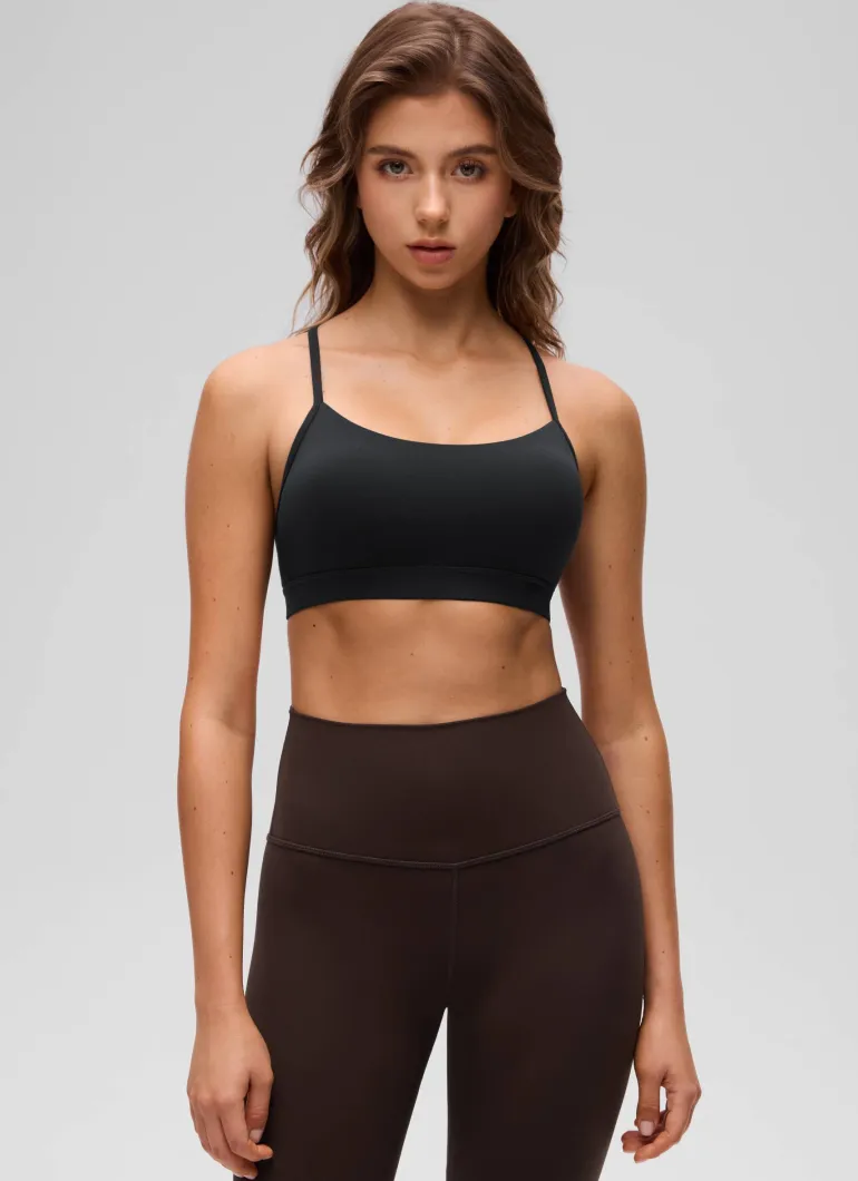 Butterluxe Y Back Spaghetti Thin Strap Bra