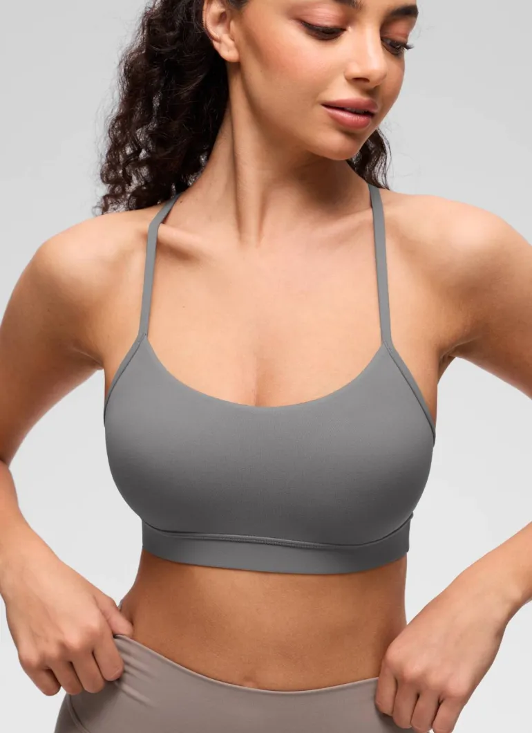 Butterluxe Y Back Spaghetti Thin Strap Bra