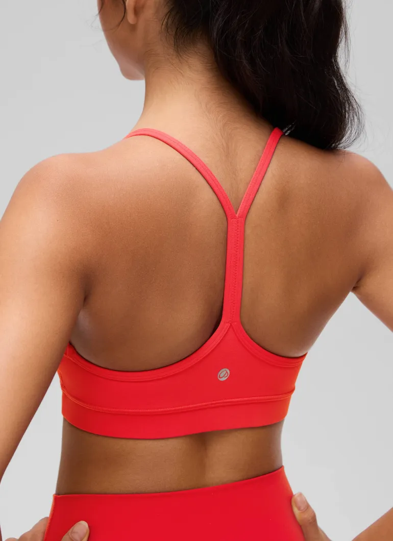 Butterluxe Y Back Spaghetti Thin Strap Bra