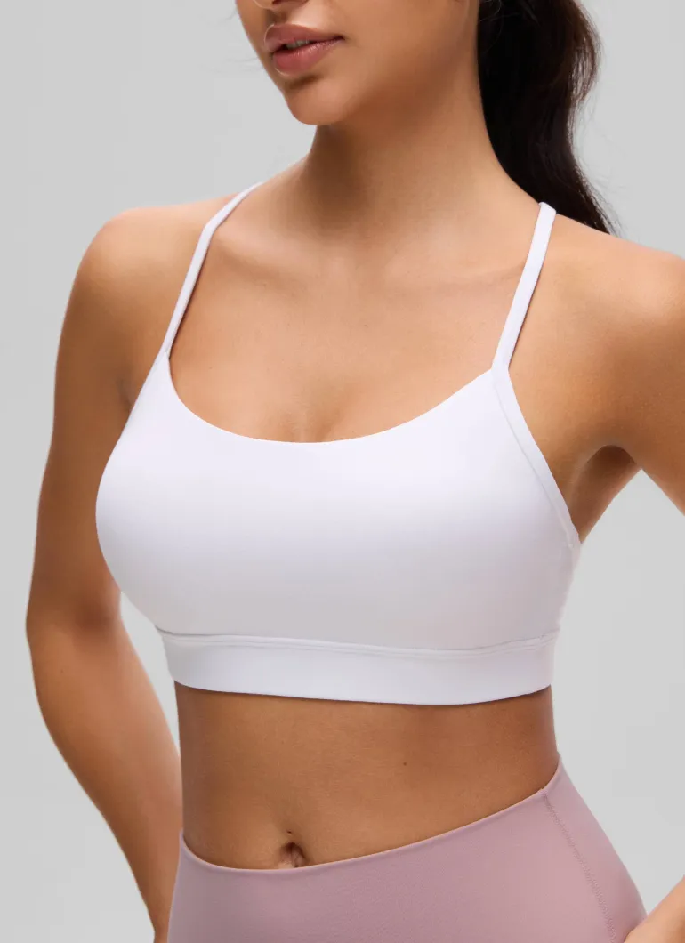 Butterluxe Y Back Spaghetti Thin Strap Bra