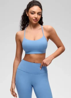 Butterluxe Y Back Spaghetti Thin Strap Bra