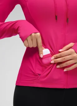 Butterluxe Zip Pocket ThumbHole Hoodie