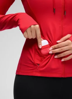 Butterluxe Zip Pocket ThumbHole Hoodie