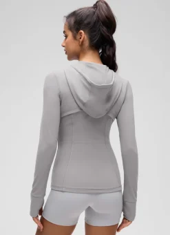 Butterluxe Zip Pocket ThumbHole Hoodie