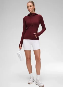 Butterluxe Zip Pocket ThumbHole Hoodie