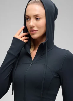Butterluxe Zip Pocket ThumbHole Hoodie