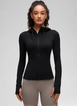 Butterluxe Zip Pocket ThumbHole Hoodie