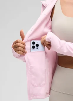 Butterluxe Zip Pocket ThumbHole Hoodie