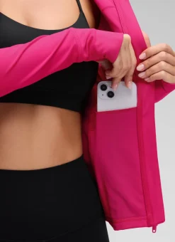 Butterluxe Zip Pocket ThumbHole Hoodie