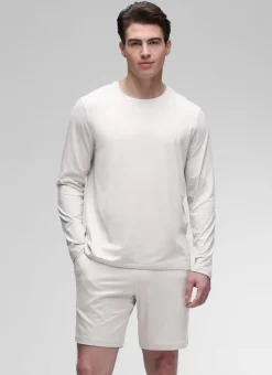 Cloud Jersey Crewneck Long Sleeve Shirts