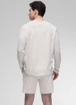 Cloud Jersey Crewneck Long Sleeve Shirts