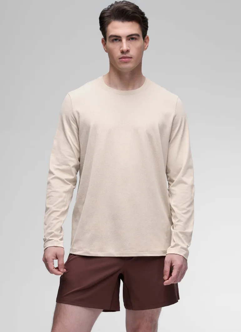 Cloud Jersey Crewneck Long Sleeve Shirts