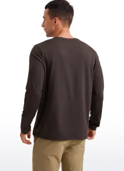 Cloud Jersey Crewneck Long Sleeve Shirts