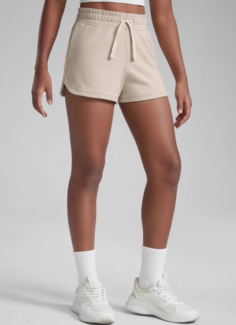 Cloud Jersey Girl Dolphin Pocket Sweat Shorts