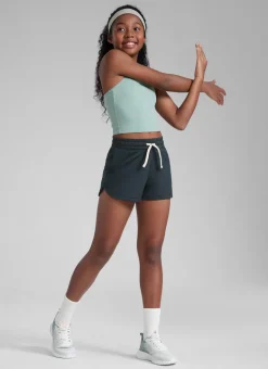 Cloud Jersey Girl Dolphin Pocket Sweat Shorts