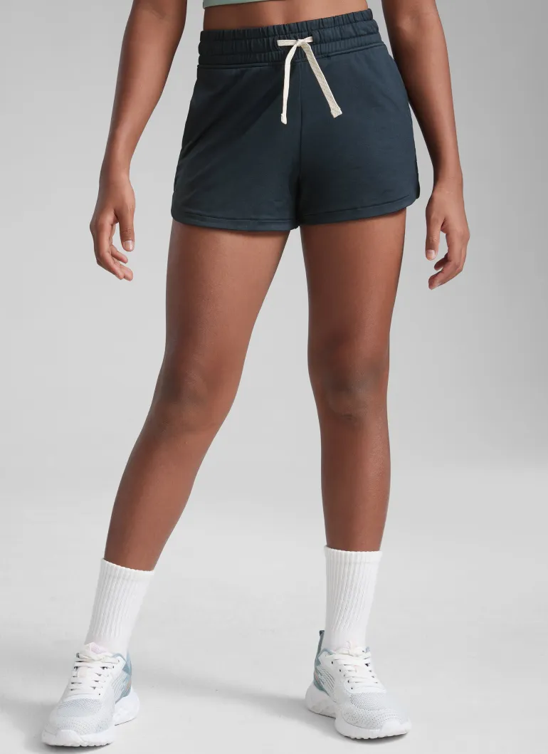 Cloud Jersey Girl Dolphin Pocket Sweat Shorts