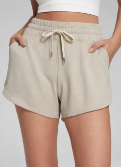 Cloud Jersey High Rise Dolphin Sweat Shorts 3''