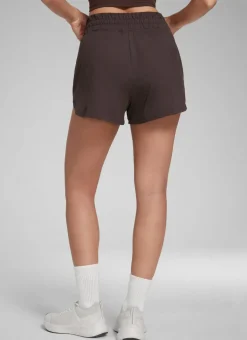 Cloud Jersey High Rise Dolphin Sweat Shorts 3''