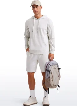 Cloud Jersey Pullover Hoodie Long Sleeve with Pocket