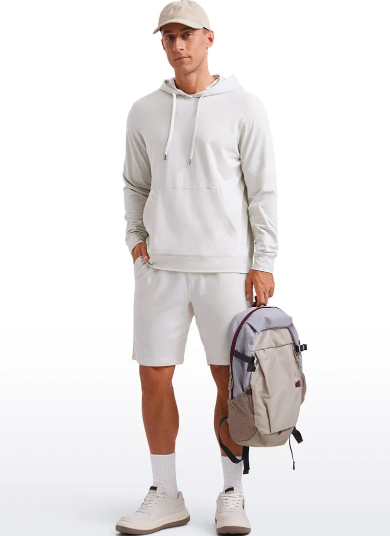 Cloud Jersey Pullover Hoodie Long Sleeve with Pocket